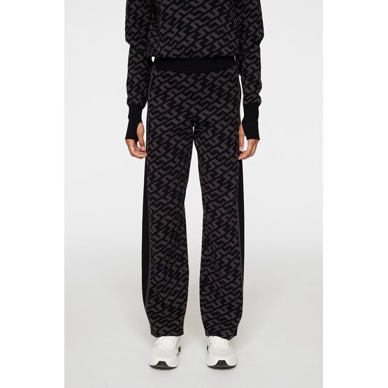 J.Lindeberg Kera Knitted Pant Hose schwarz von J.LINDEBERG