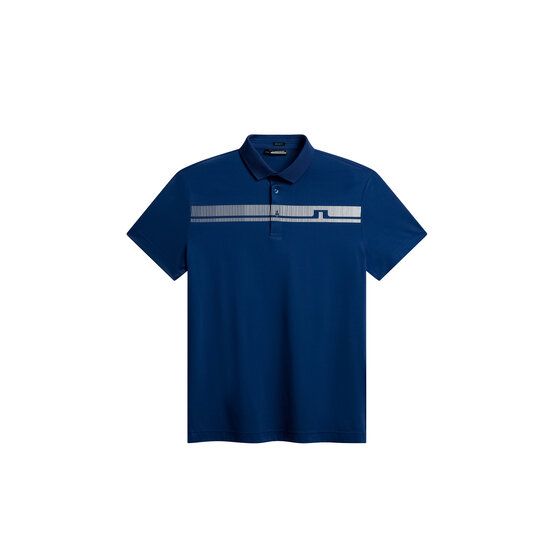 J.Lindeberg Klas Regular Fit Golf Halbarm Polo navy von J.LINDEBERG