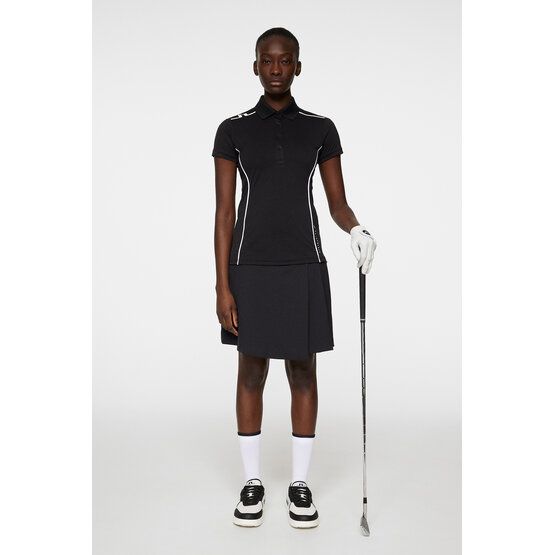 J.Lindeberg Leyla Halbarm Polo schwarz J.Lindeberg Leyla Halbarm Polo schwarz von J.LINDEBERG