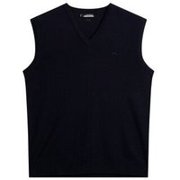 J.Lindeberg Liam Knitted Vest Pullunder Strick navy von J.LINDEBERG