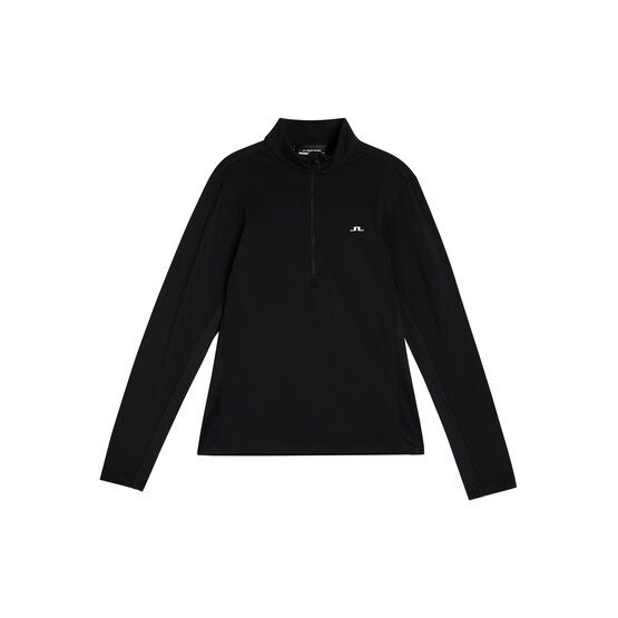 J.Lindeberg Luke Half Zip Stretch Midlayer schwarz von J.LINDEBERG