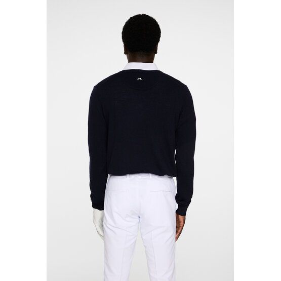 J.Lindeberg Lymann Knitted Sweater Pullover navy von J.LINDEBERG