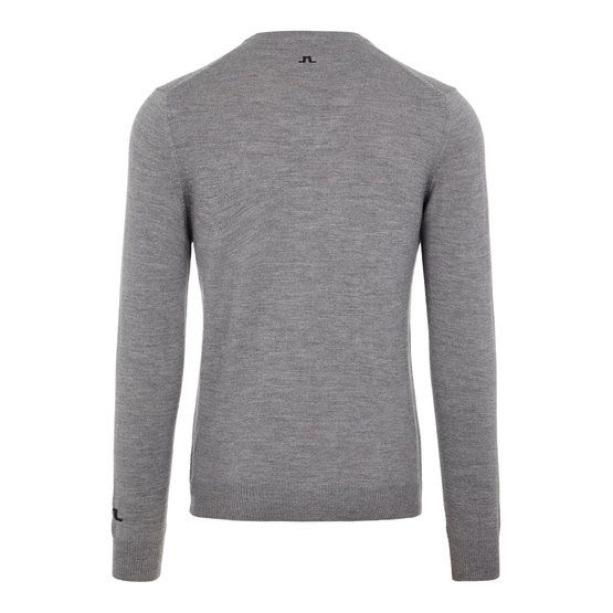 J.Lindeberg Lymann Pullover grau melange von J.LINDEBERG