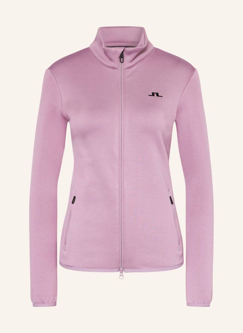 J.Lindeberg Midlayer-Jacke lila von J.LINDEBERG