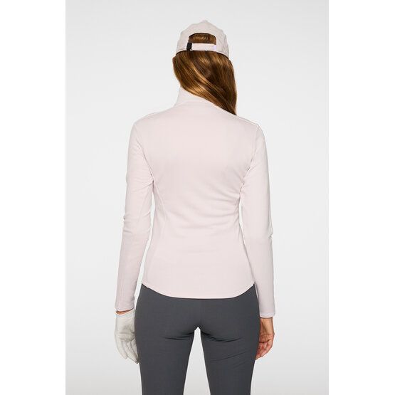 J.Lindeberg Nefe Quarter Zip Stretch Midlayer rosa J.Lindeberg Nefe Quarter Zip Stretch Midlayer rosa von J.LINDEBERG