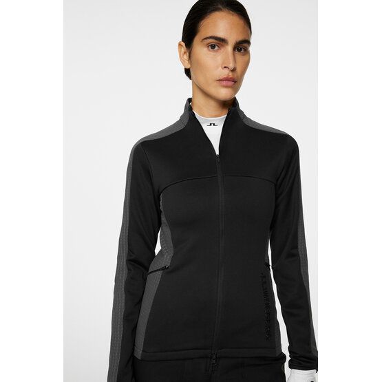 J.Lindeberg Nina Hybrid Thermo Jacke schwarz von J.LINDEBERG
