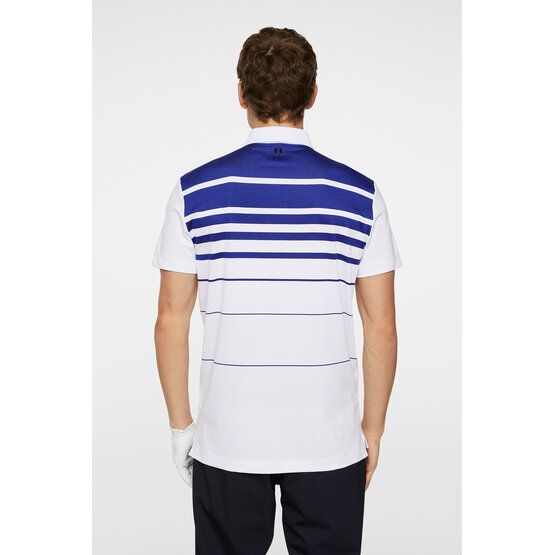 J.Lindeberg Olof Halbarm Polo weiß von J.LINDEBERG