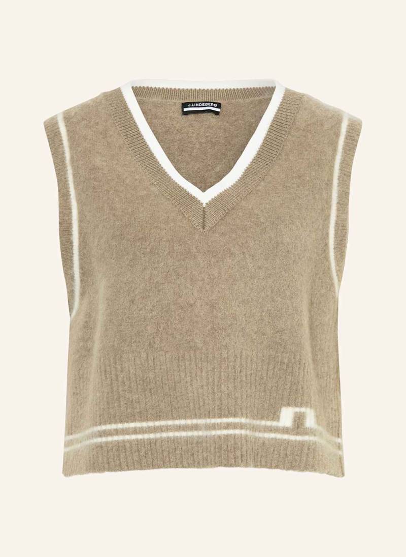 J.Lindeberg Pullunder braun von J.LINDEBERG