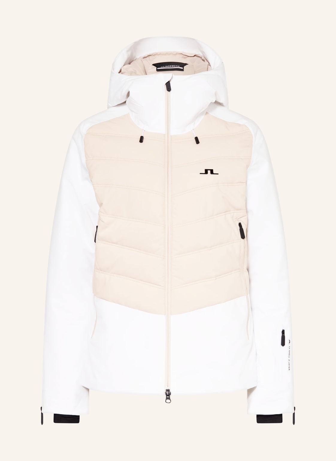 J.Lindeberg Skijacke weiss von J.LINDEBERG