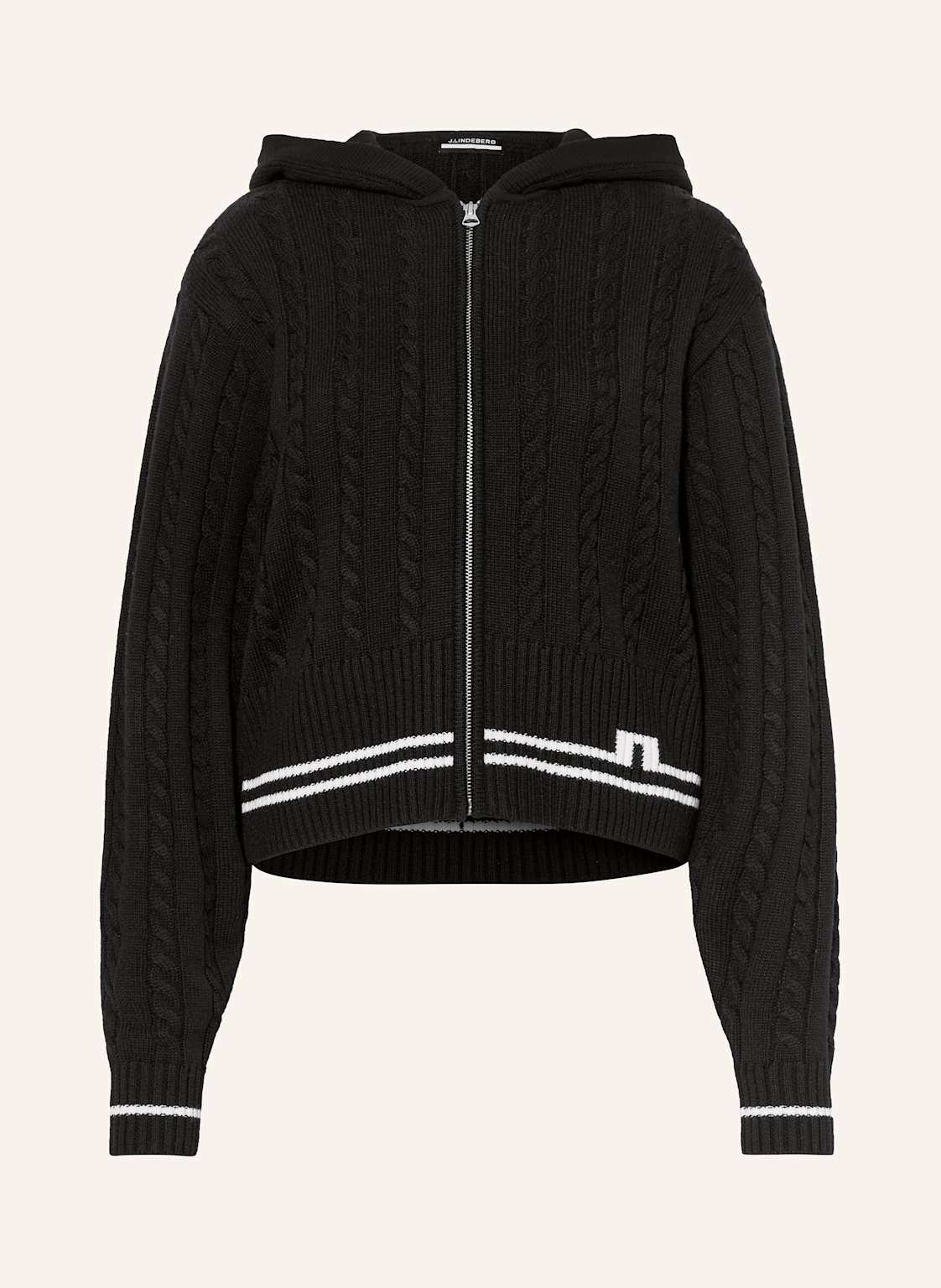 J.Lindeberg Strickjacke schwarz von J.LINDEBERG