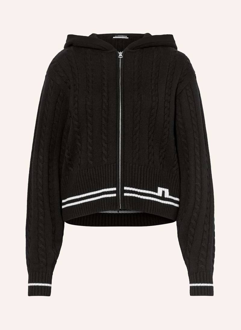 J.Lindeberg Strickjacke schwarz von J.LINDEBERG