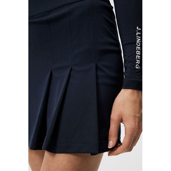 J.Lindeberg Thea Mid Skirt kurz Skort navy von J.LINDEBERG