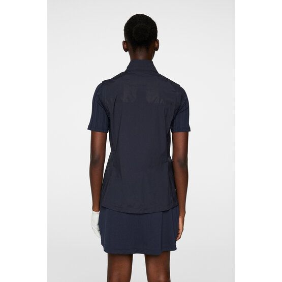 J.Lindeberg Thorine Vest Windstopp Weste navy von J.LINDEBERG