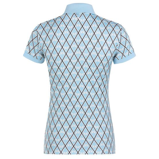 J.Lindeberg Tour Tech Golf GH Halbarm Polo türkis von J.LINDEBERG