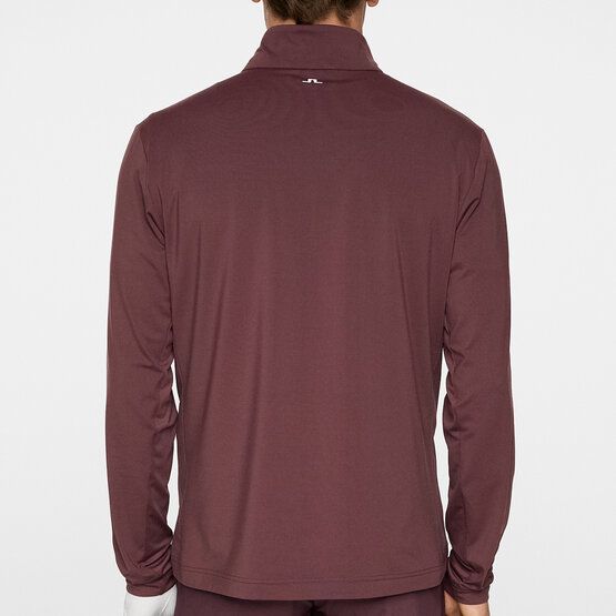 J.Lindeberg Tour Tech Stretch Midlayer beere von J.LINDEBERG