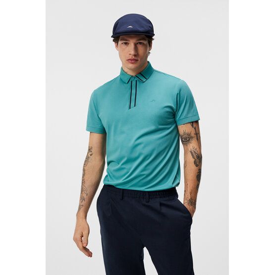 J.Lindeberg Viktor Halbarm Polo grün von J.LINDEBERG