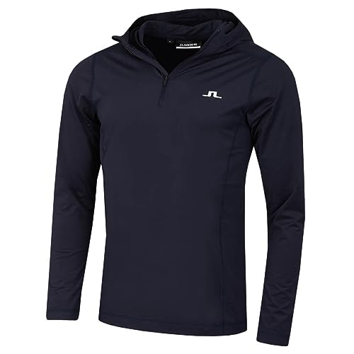 J. Lindeberg Herren Stefan Active Hoody - JL Navy - M von J.Lindeberg