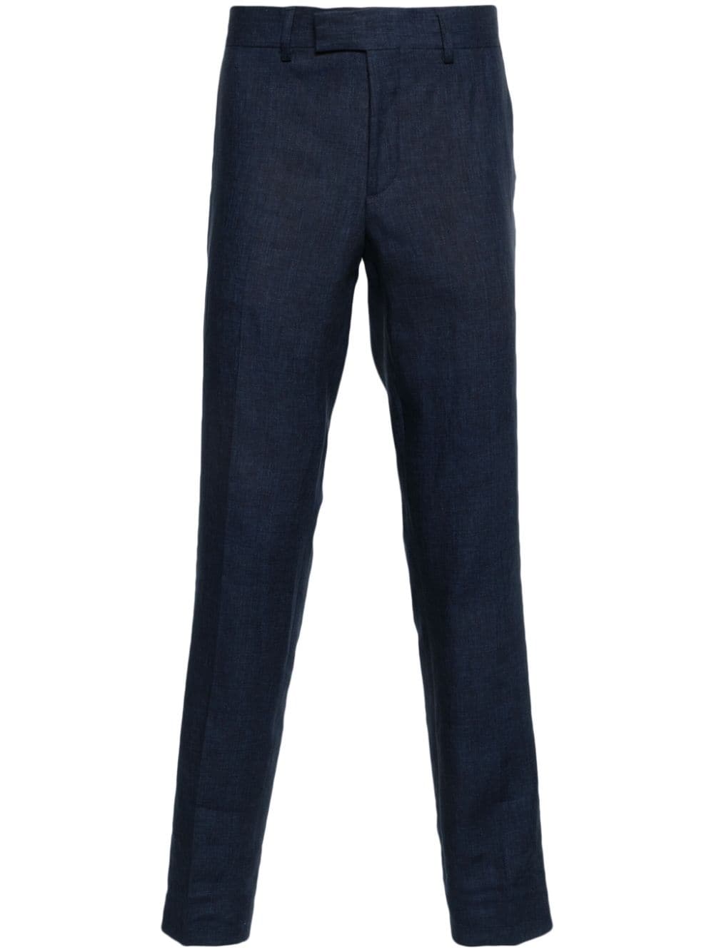 J.Lindeberg Grant Super linen trousers - Blau von J.Lindeberg