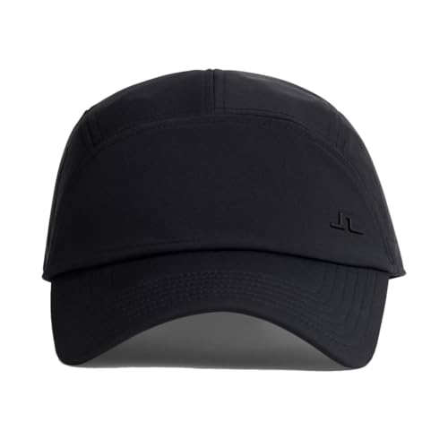 J.Lindeberg Herren Nathan leichte wasserdichte Golfkappe - Schwarz J.Lindeberg Herren Nathan leichte wasserdichte Golfkappe - Schwarz von J.Lindeberg