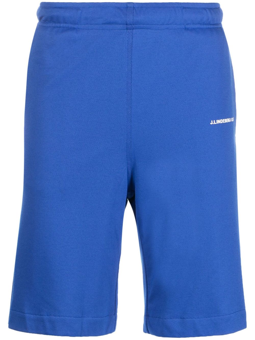 J.Lindeberg Shorts mit elastischem Bund - Blau von J.Lindeberg