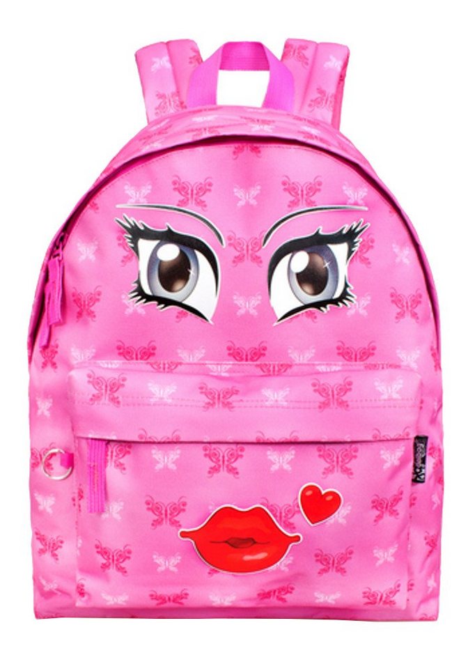 J.M. Inacio Freizeitrucksack Rucksack Motiv Face Gesicht Lippen Kiss Tasche Schultasche Schule J.M. Inacio Freizeitrucksack Rucksack Motiv Face Gesicht Lippen Kiss Tasche Schultasche Schule von J.M. Inacio