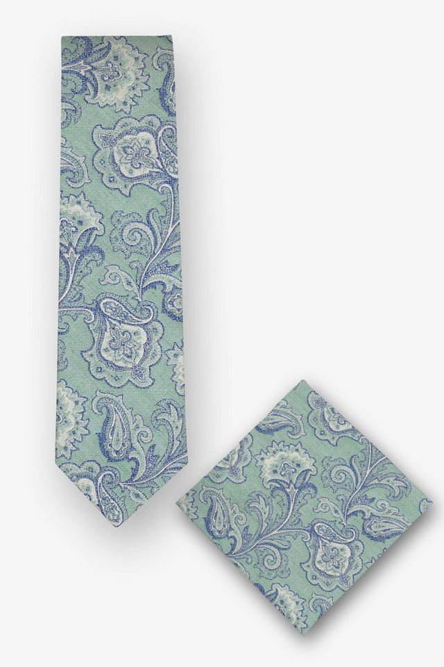 J.Ploenes Krawatte KRAWATTE + TUCH IN BOX 77%SE 23%VI 005 von J.Ploenes