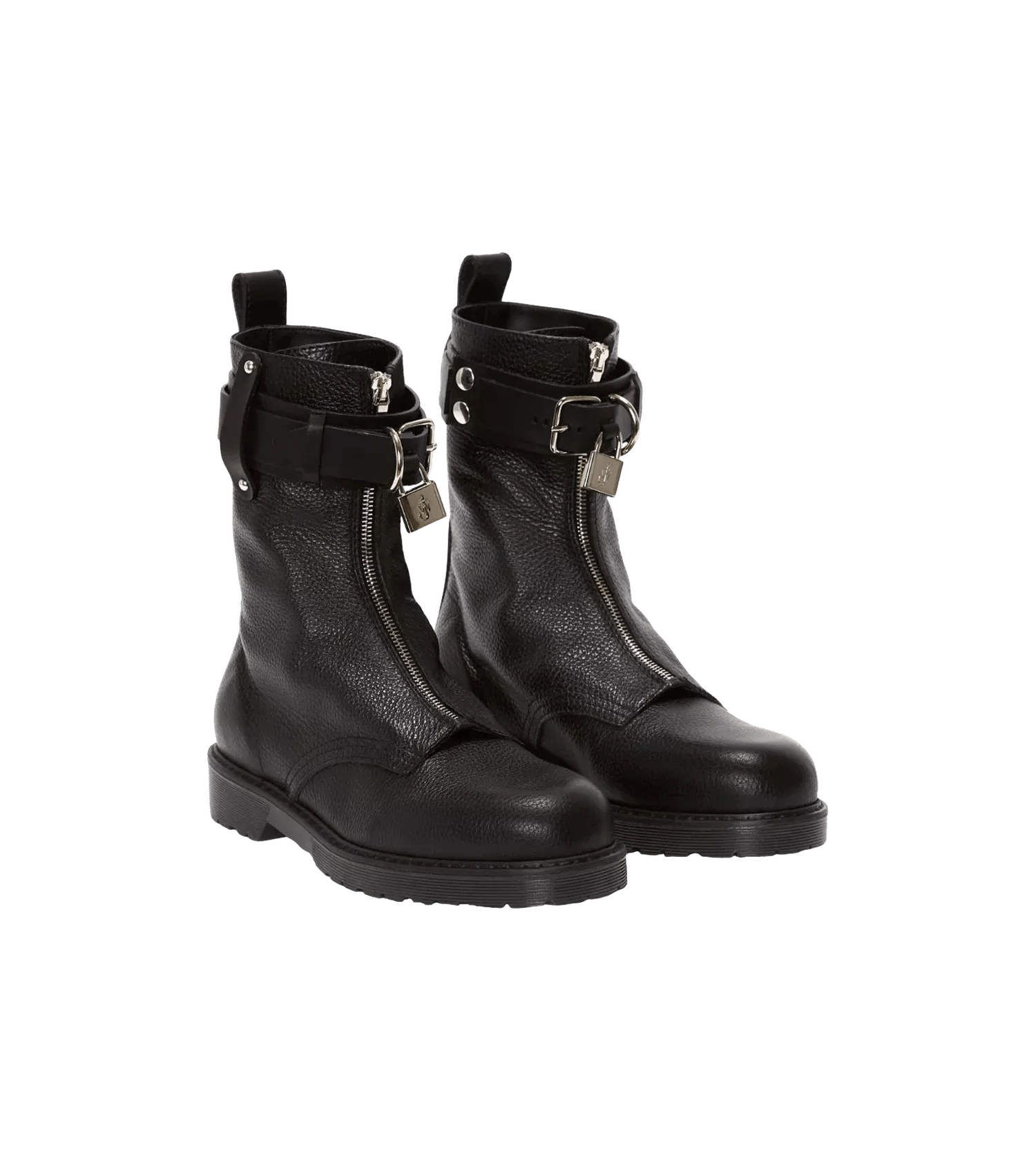 J.W.Anderson Boots & Stiefeletten - Punk Combat Ankle Stiefel - Gr. 36 (EU) - in Schwarz - für Damen von J.W.Anderson