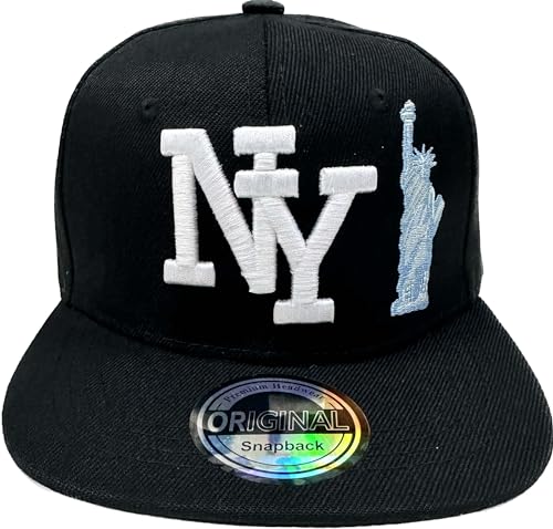 J26 Kids Kinder Snapback USA Cap Teenie Kappe Basecap Mütze Trucker Cappy Sport NY (NY SL) von J26