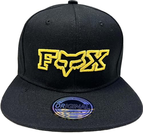 J26 Snapback NY USA Sommer Frühling Cap Kappe Starter Basecap Mütze Trucker Cappy Kult Unisex Baseball (Fox) von J26