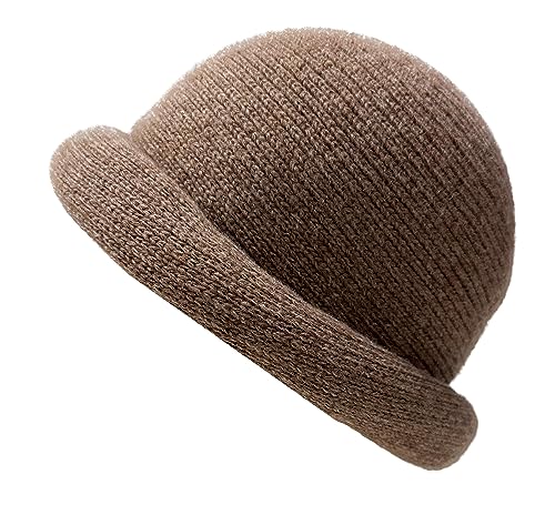 J26 Unisex Pork Pie Hut Odenton Damen Herren Sonnenschutz Musikerhut Boston Frühling (Braun) von J26