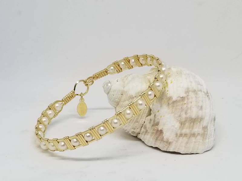 Serenity - 14Kt Gold Gefüllt Und Süßwasserperlen von J4UJewelry