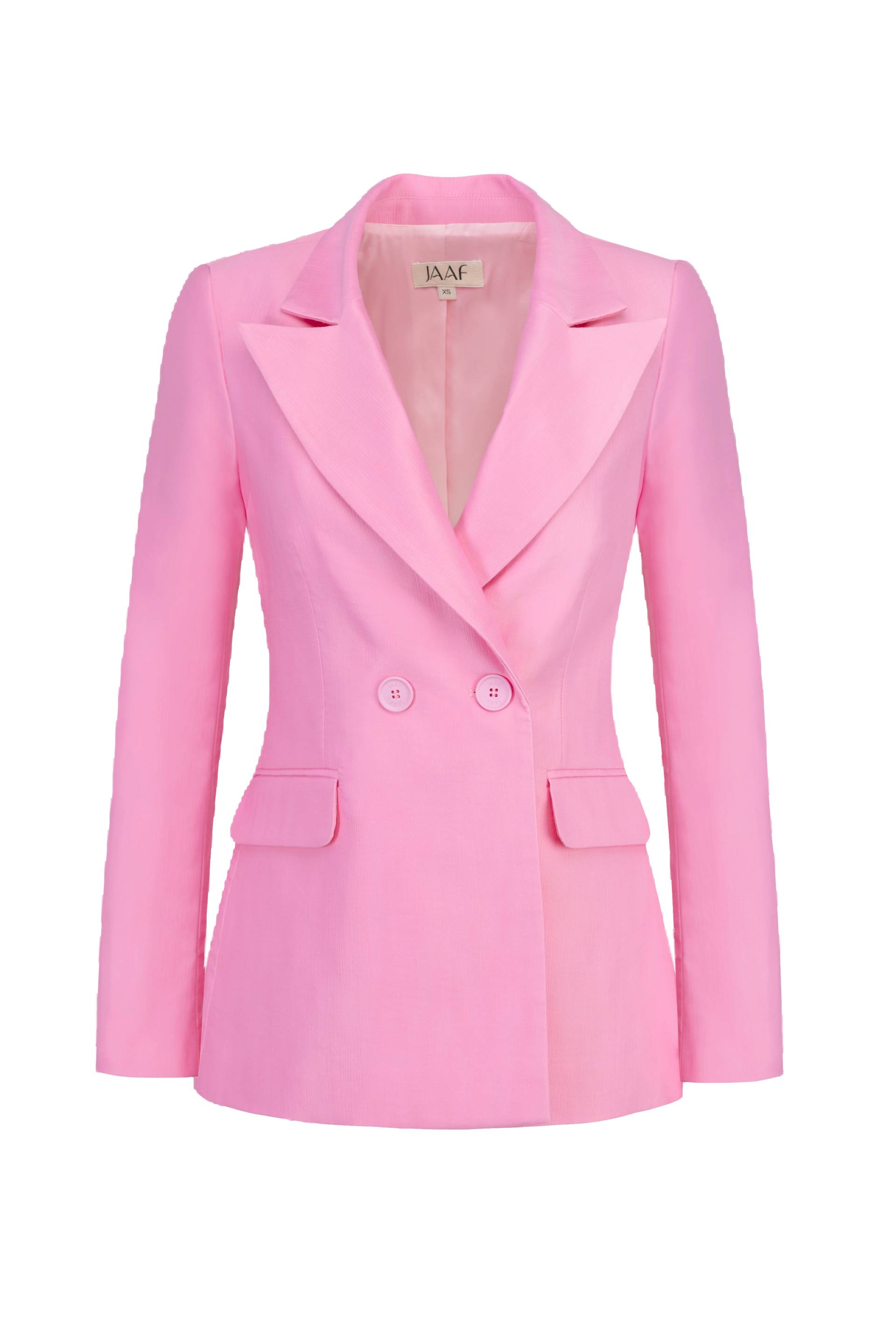 Double-breasted Blazer in Bubblegum pink von JAAF