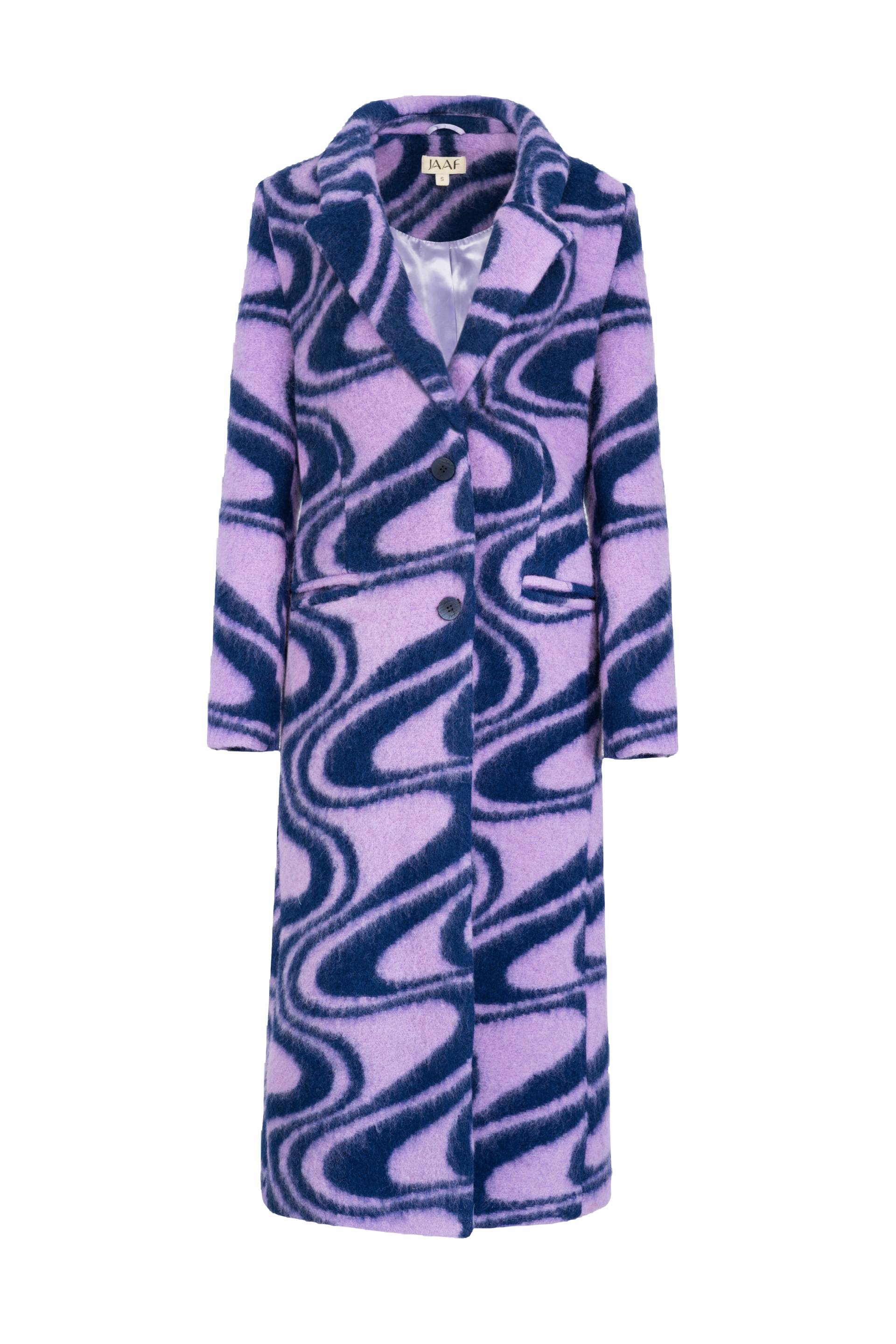 Oversized wool coat in Funky Pattern von JAAF