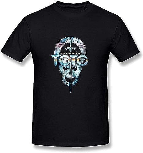 Men's Toto T-Shirt - Black Hemden(Medium) von JAAXION