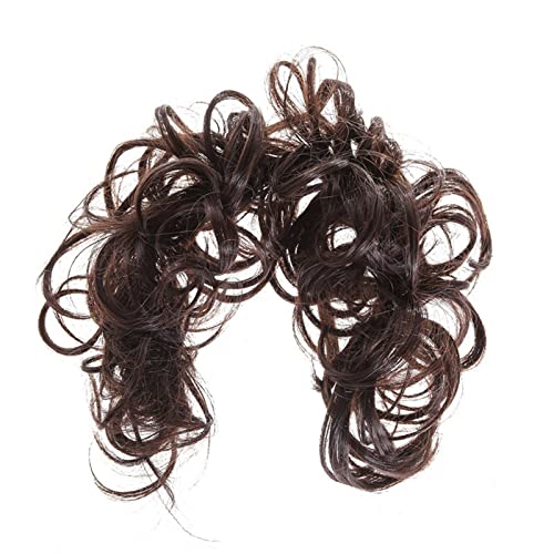 Perückenkopfschmuck for Damen, Raupe, Haarband, langes lockiges Haarteil, Verlängerungen (Color : 5, Size : 31 inch) von JABSY