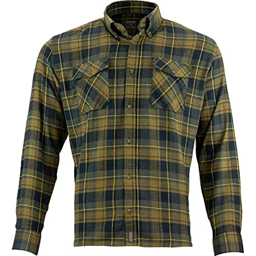 JACK PYKE Flanellhemd, braun, 3XL von JACK PYKE