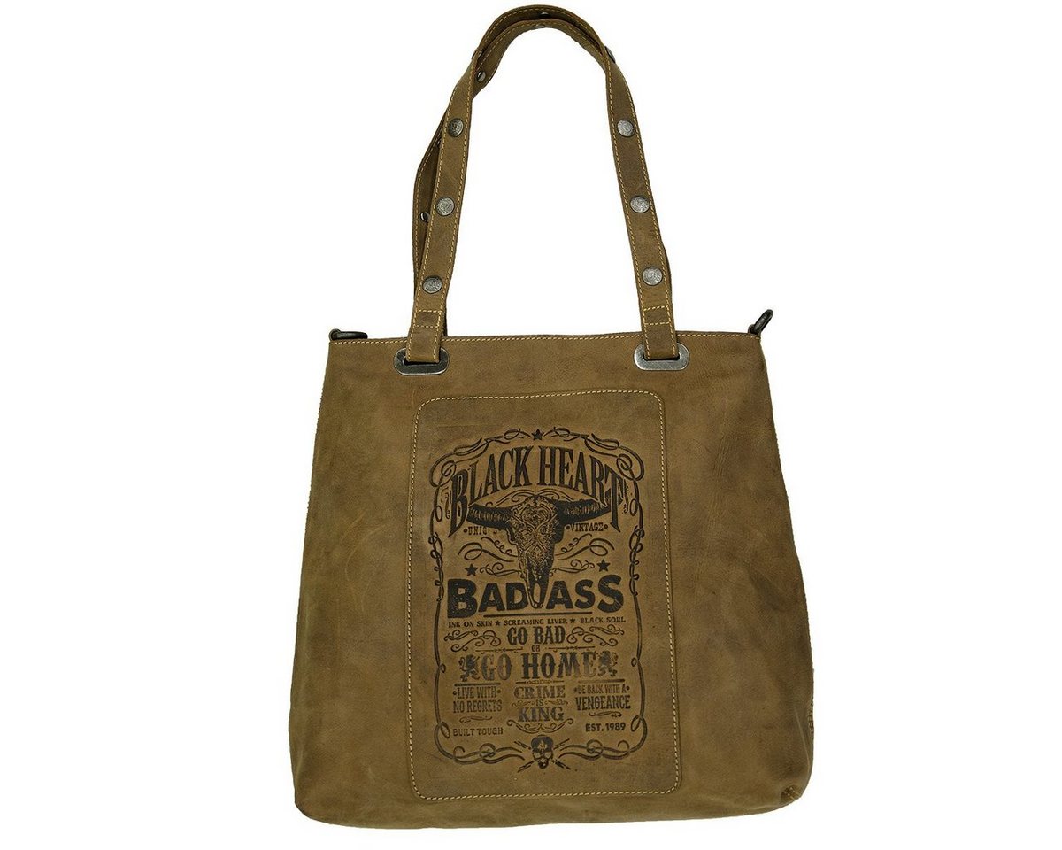 JACK'S INN 54 Schultertasche Americano, echt Leder von JACK'S INN 54