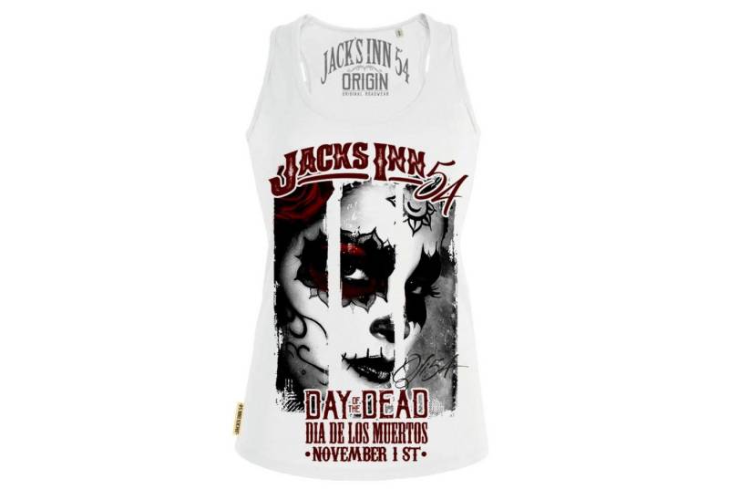 JACK'S INN 54 Tanktop Day of the Dead Tanktop von JACK'S INN 54