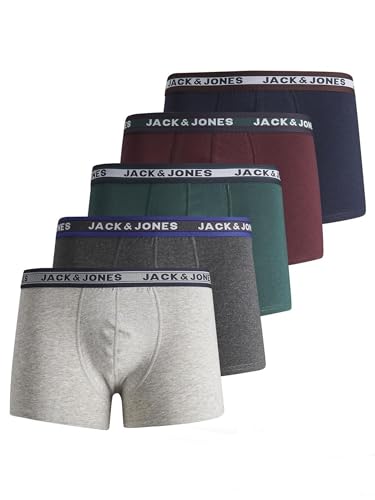 Jack & Jones Oliver Trunk Boxershorts Jungen (5-pack) - 152 von JACK & JONES