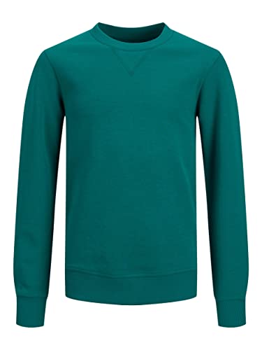 JACK&JONES JUNIOR Boy's JJEBASIC Sweat Crew Neck JNR Sweatshirt, Storm, 152 von JACK&JONES JUNIOR