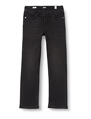 JACK&JONES JUNIOR Boy's JJICLARK JJORIGINAL MF 305 JNR Hose, Black Denim, 140 von JACK&JONES JUNIOR