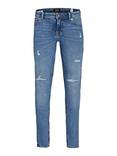 JACK&JONES JUNIOR Boys Jjiliam Jjoriginal NA 436 Noos Jr Jeans, Blue Denim, 128 von JACK & JONES