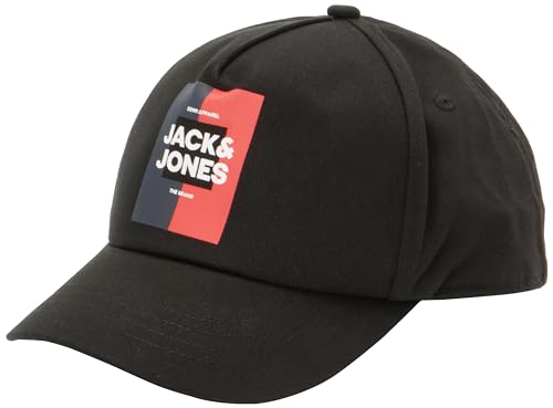 JACK&JONES JUNIOR Herren Jacoscar Jnr Cap, Schwarz, L-XL EU von JACK&JONES JUNIOR