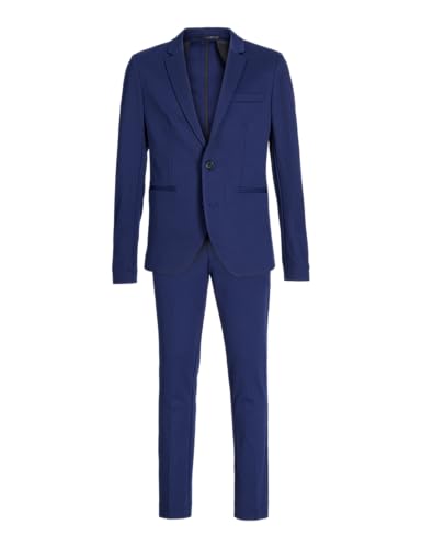 JACK&JONES JUNIOR Jungen Jjejaxon Jersey Suit Noos Jnr Anzug, Medieval Blue, 170 EU von GRTLPOK