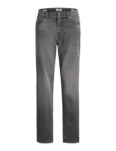 JACK&JONES JUNIOR Jungen Jjiclark Jjorig Stretch Sq 349 Sn Jnr Chinohose, Grey Denim, 176 EU von JACK&JONES JUNIOR