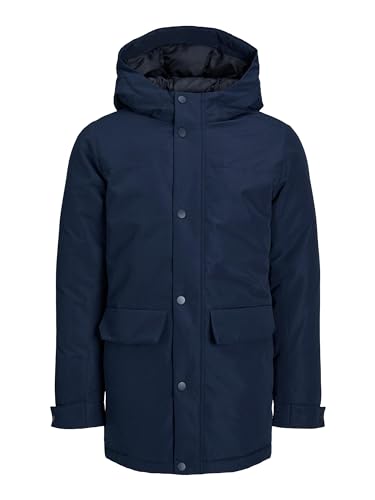 JACK&JONES JUNIOR Jungen JJCHAMP Jacket JNR Parka, Navy Blazer, 140 von JACK & JONES