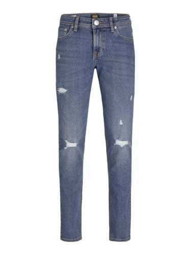 JACK&JONES JUNIOR Jungen Jjiglenn Jjoriginal Mf 002 W.b Jnr Jeans, Blue Denim, 176 EU von JACK&JONES JUNIOR
