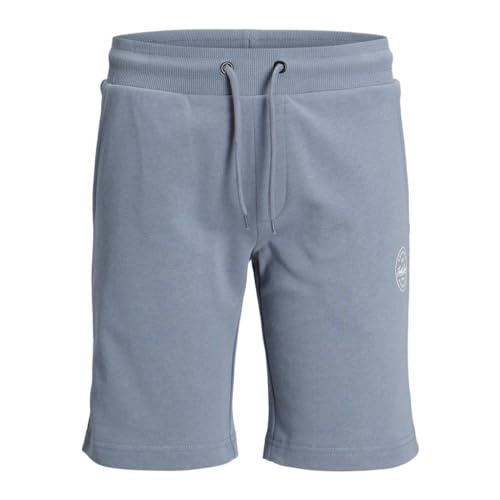 JACK&JONES JUNIOR Kid's JPST Shark JJSWEAT at SN JNR Shorts, Flint Stone, 140 von JACK & JONES