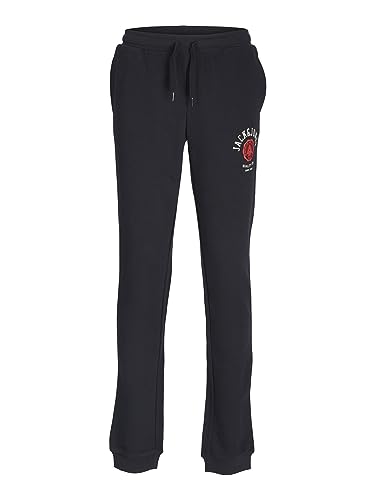 JACK & JONES Herren Jpstlogo Sweat Pants 2 Col 22/23 Noos Jnr Jogginghose, Schwarz, 152 EU von JACK & JONES