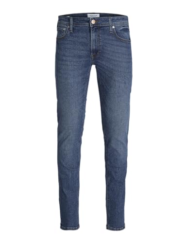 JACK&JONES PLUS Damen JJILIAM JJORIGINAL SQ 223 PLS Hose, Blue Denim, 46W x 34L von JACK&JONES PLUS